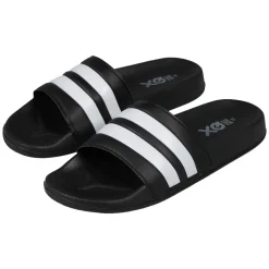 XQ 000121994002 slippers heren black white