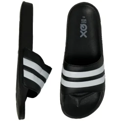 XQ 000121994002 slippers heren black white