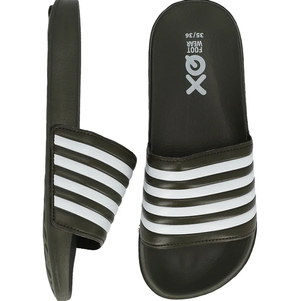 XQ 000133894006 slippers junior green white