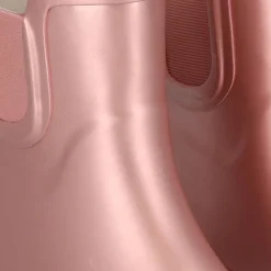 XQ Chelsea regenlaarzen dames pink metallic