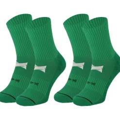 Xtreme Sockswear  Grip voetbalsokken green 2-pack