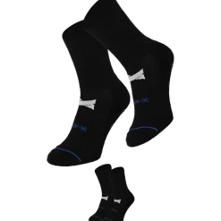 Xtreme Sockswear  Grip voetbalsokken black 2-pack