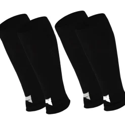 Xtreme Sockswear  Pro Footless Soccer sleeves black 2-pack