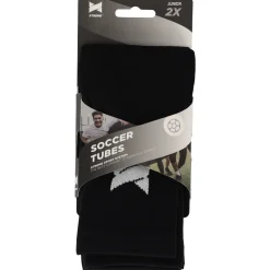 Xtreme Sockswear  Pro Footless Soccer sleeves black 2-pack