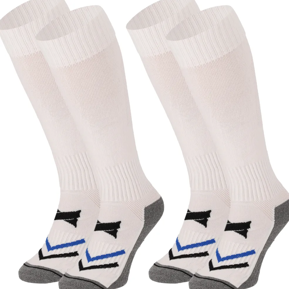 Xtreme Sockswear Pro Soccer voetbalsokken white 2-pack