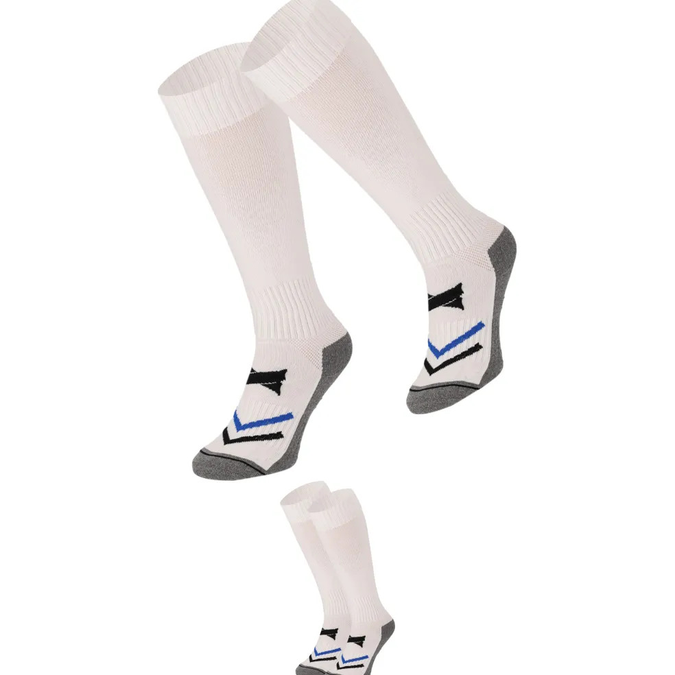 Xtreme Sockswear Pro Soccer voetbalsokken white 2-pack