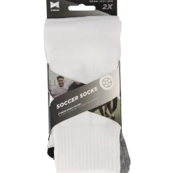 Xtreme Sockswear Pro Soccer voetbalsokken white 2-pack