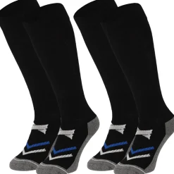 Xtreme Sockswear  Pro Soccer voetbalsokken black 2-pack
