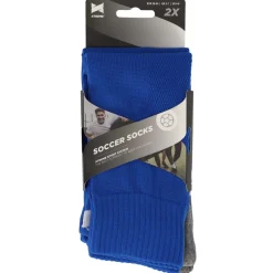 Xtreme Sockswear Pro Soccer voetbalsokken kobalt blue 2-pack