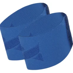 Xtreme Sockswear  scheenbeschermer bandjes kobalt blue