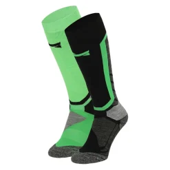 Xtreme Sockswear snowboardsokken heren multi green 2-pack